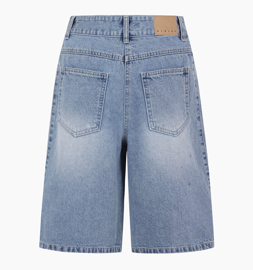 Blue jean bermudas - sisley k donna - Blau | Sisley K image number 2